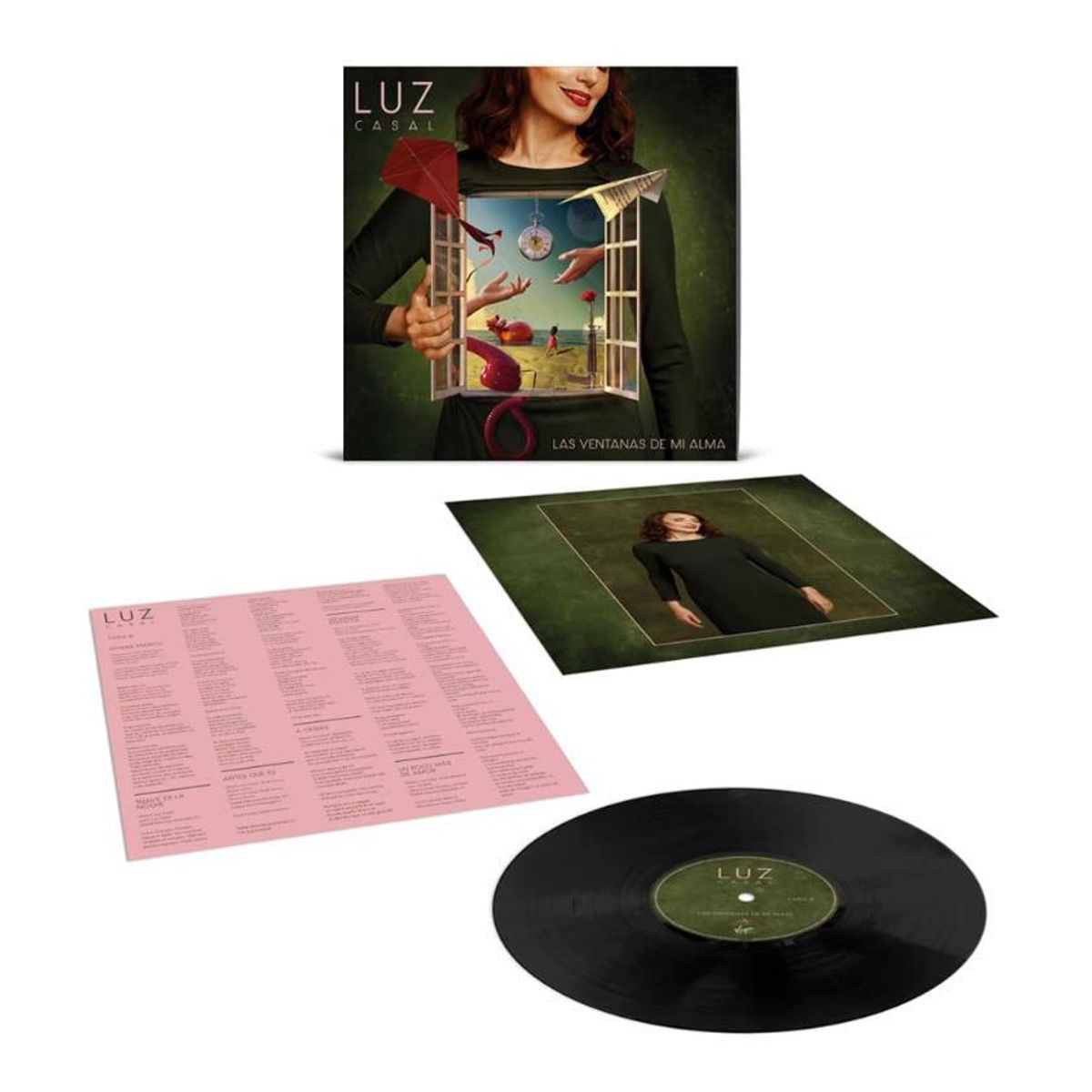 HITWAY MUSIC - LUZ CASAL - LAS VENTANAS DE MI ALMA - VINILO HITWAY MUSIC