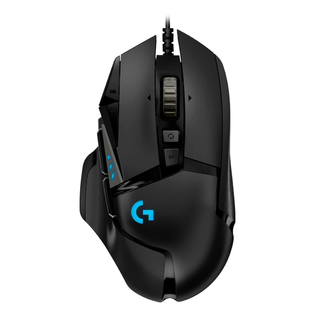 LOGITECH - Mouse Gamer USB Optico Logitech G502 Hero 100-25600dpi RGB