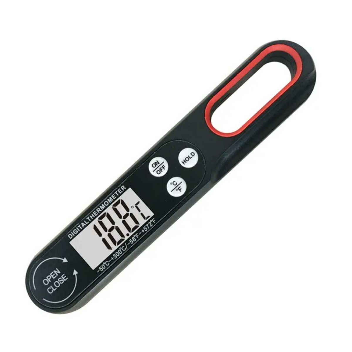 GENERICO - Termometro Digital Cocina Carnes Liquidos Aceite Plegable