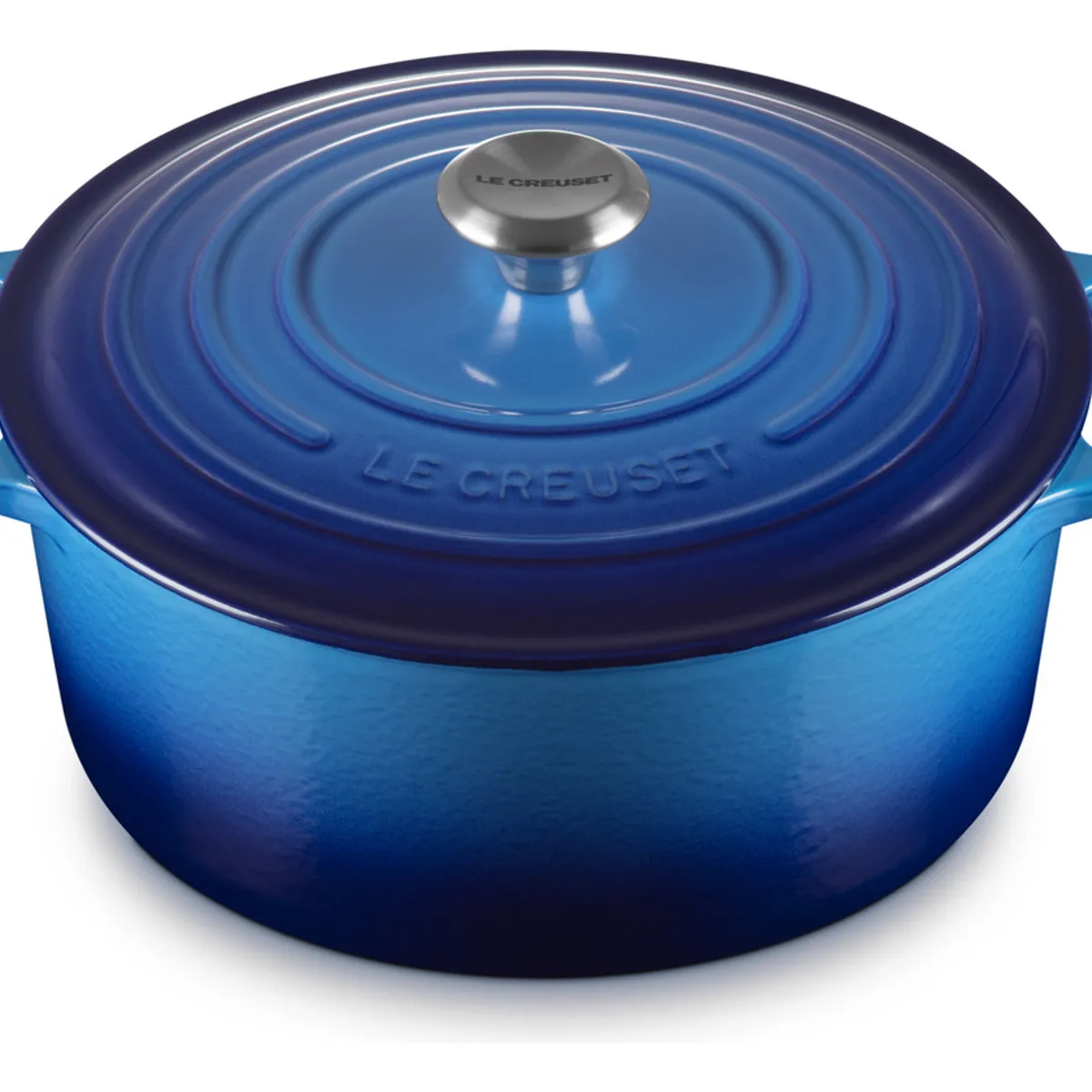 LE CREUSET - Le Creuset Cocotte Redonda 28 Cm Azul Azure Hierro