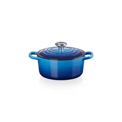 LE CREUSET - Cocotte Redonda 28cm Azul Azure