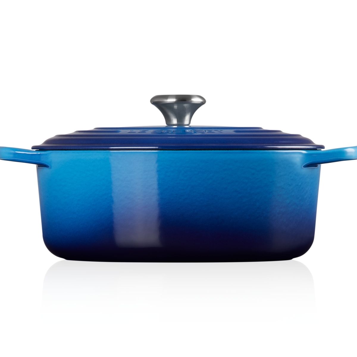 LE CREUSET - Le Creuset Cocotte Oval 29 Cm Azul Azure Hierro