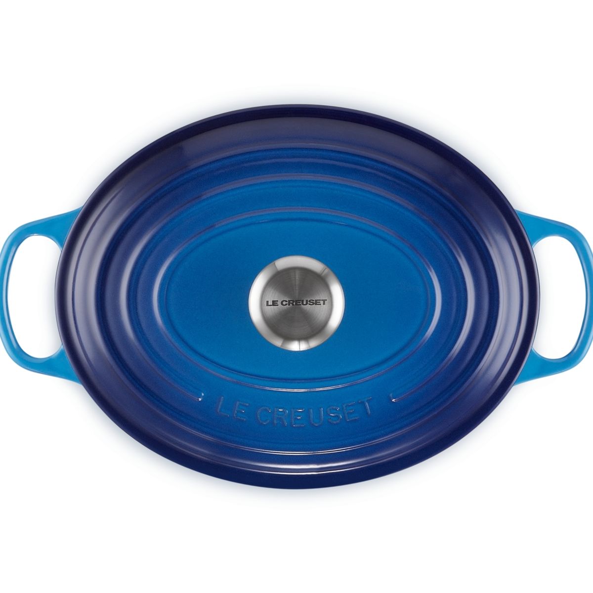 LE CREUSET - Le Creuset Cocotte Oval 29 Cm Azul Azure Hierro