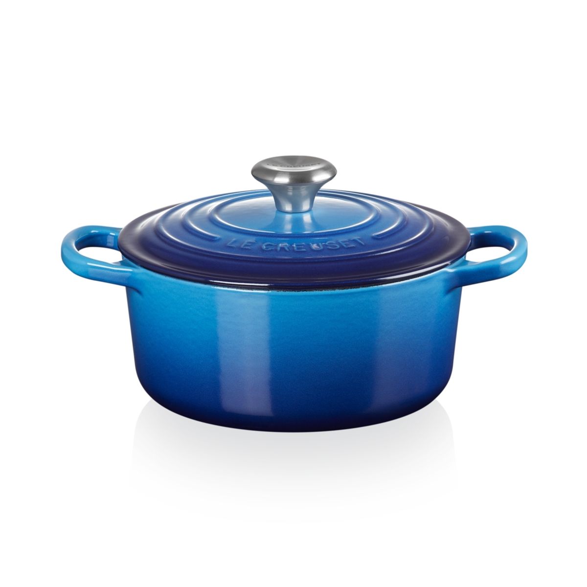 LE CREUSET - Cocotte Redonda 26cm Azul Azure