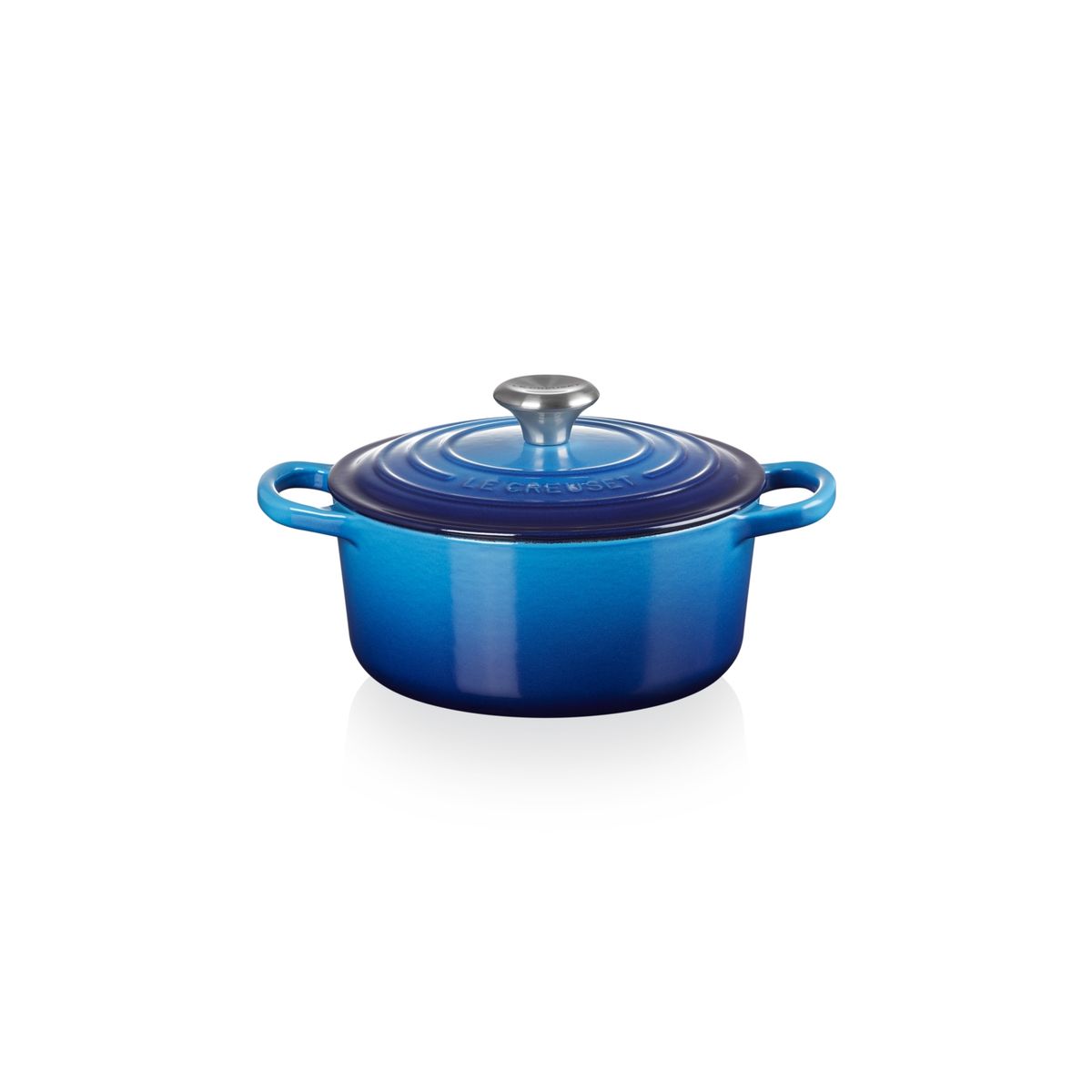 LE CREUSET - Cocotte Redonda 26cm Azul Azure