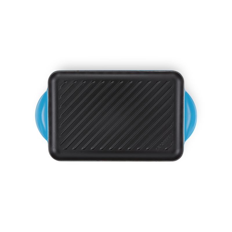 LE CREUSET - Parrilla Grill Rectangular 32cm Azul Azure