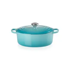 LE CREUSET - Cocotte Oval 29Cm Azul Caribe