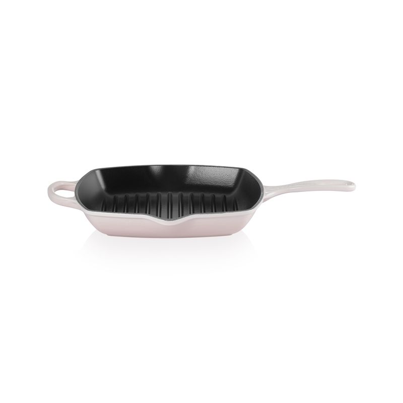 LE CREUSET - Skillet Grill Cuadrada 26cm Shell Pink