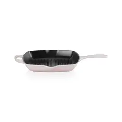 LE CREUSET - Skillet Grill Cuadrada 26cm Shell Pink