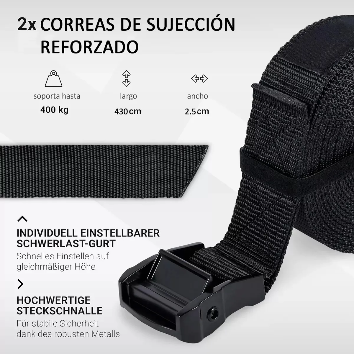 OFERTABKN - Anillas Olimpicas Fitness Calistenia Correa  Hebillas