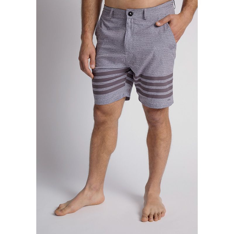 SIOUX - Traje De Baño Hombre  Bolsillo Hermetico Gris Sioux