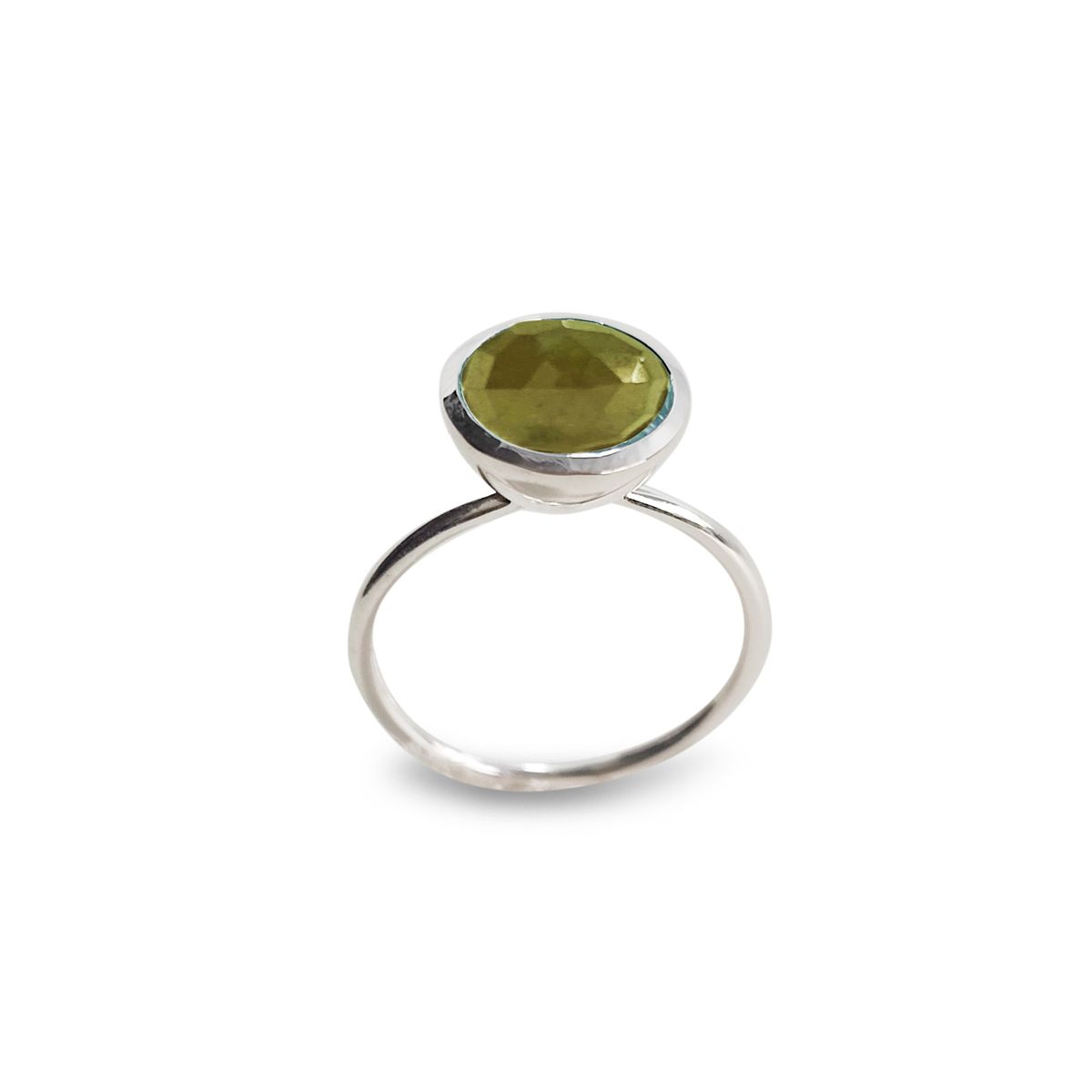 COGGIOLA - Anillo Shakti Vessonite Plata Fina 925