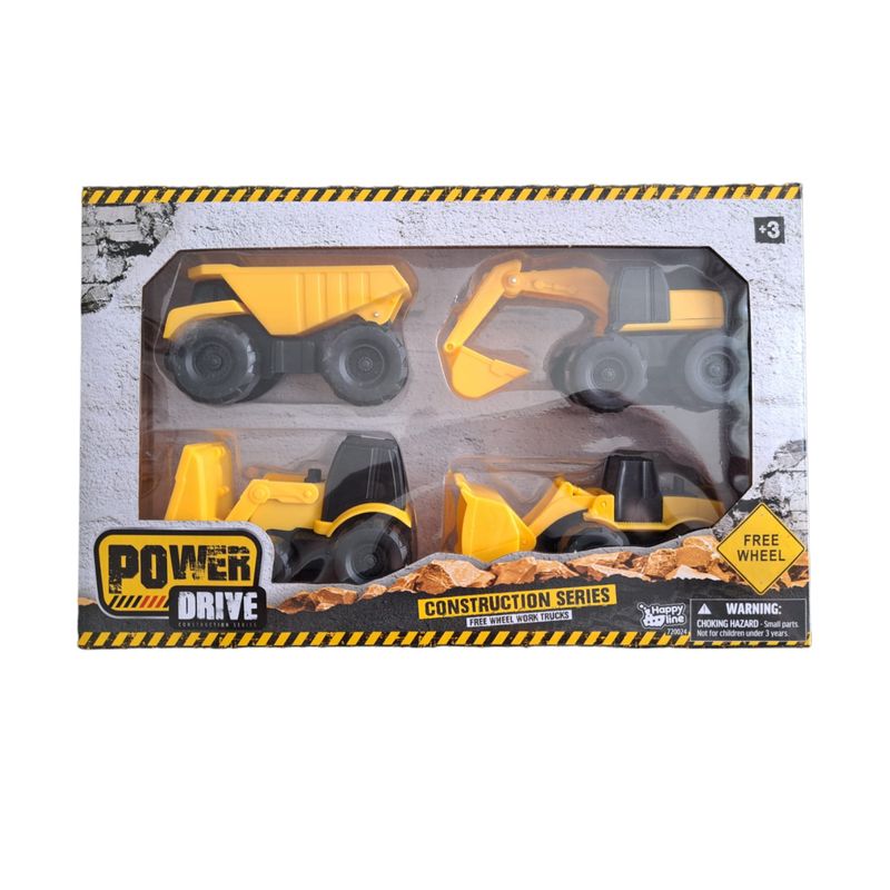 GENERICO - Set camiones de construcción juguete infantil