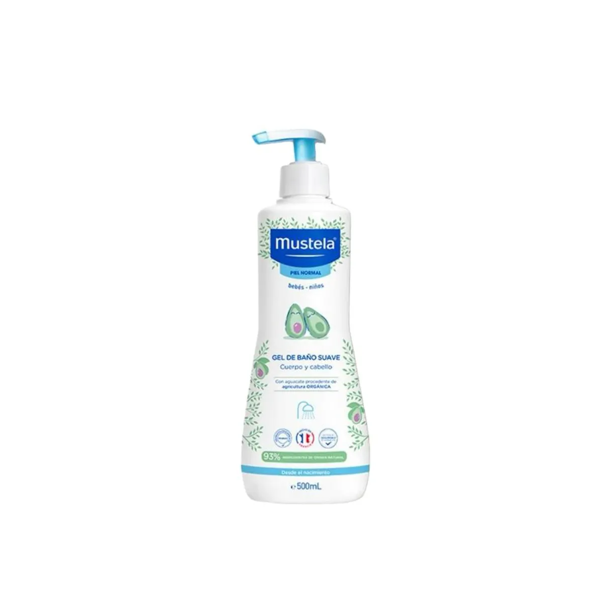 MUSTELA - Gel de baño, 500ML MUSTELA