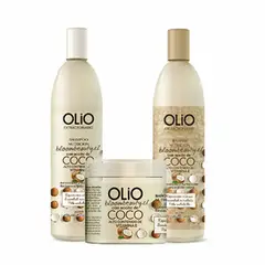 OLIO - Pack Shampoo+ Acondicionador + Crema Coco