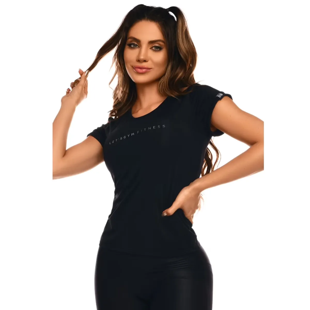 LETSGYM - POLERA DEPORTIVA MUST HAVE MANGA CORTA LETSGYM