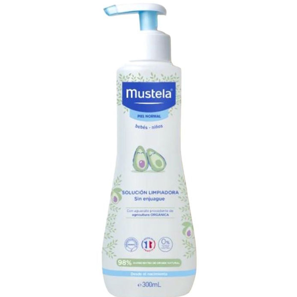 MUSTELA - Agua de limpieza sin enjuague 300ml MUSTELA