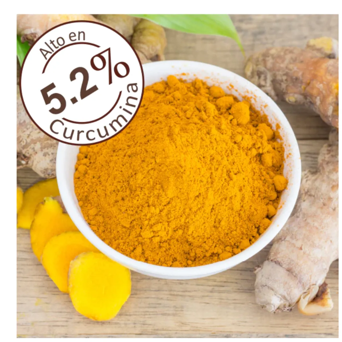 BIOV - Curcuma 200gr 52% Curcumina Sin Gluten Vegana Bio V