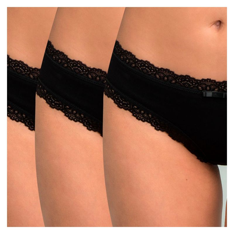 INTIME - Pack De 3 Calzón Mujer Intime