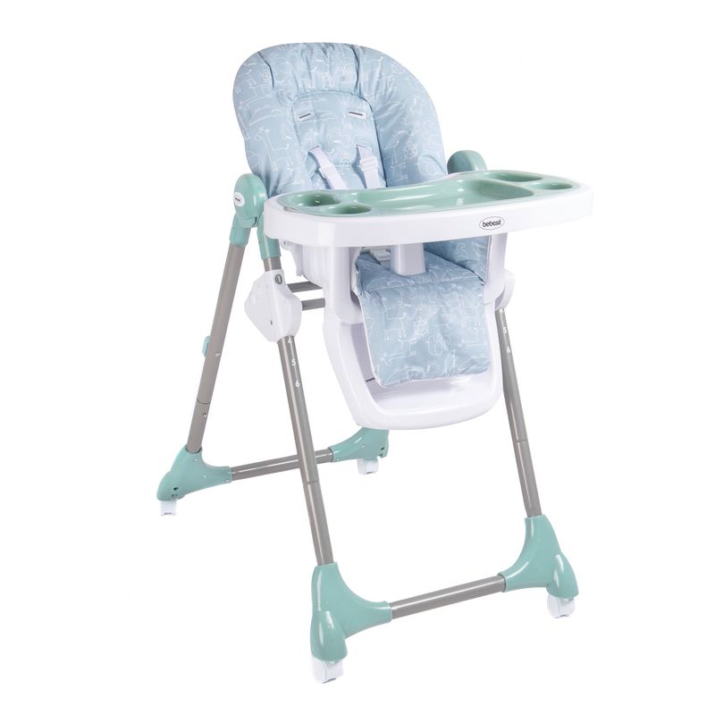 BEBESIT - Silla de Comer Multiposiciones Snack SX Verde Bebesit