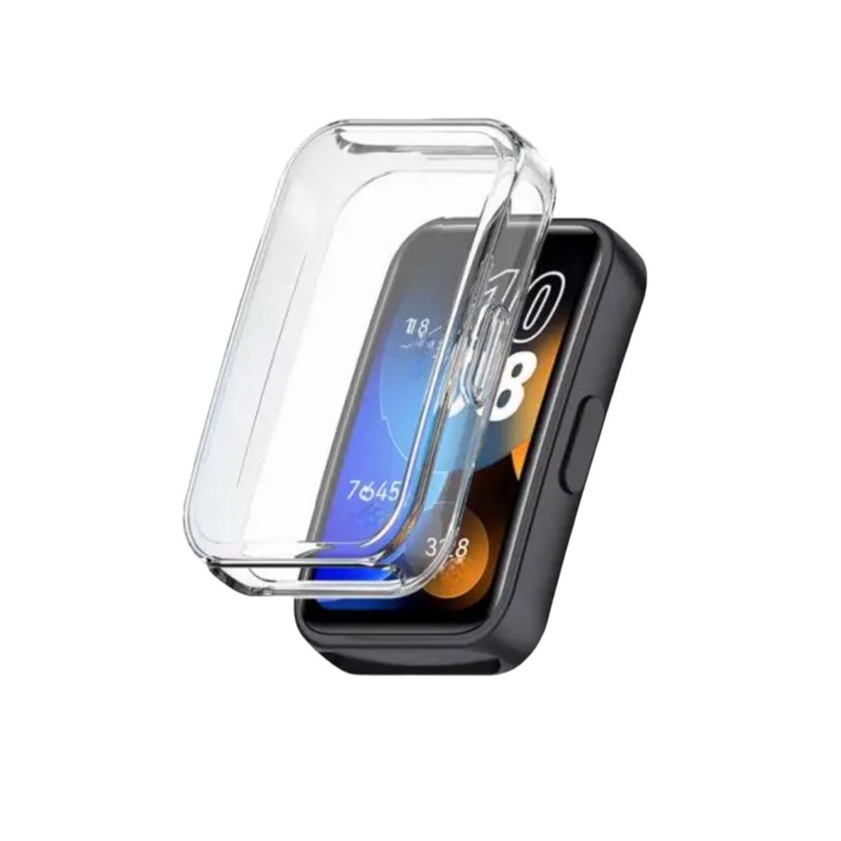 GAOR - Protector de pantalla y funda tpu para Huawei Band 8 - Transparente