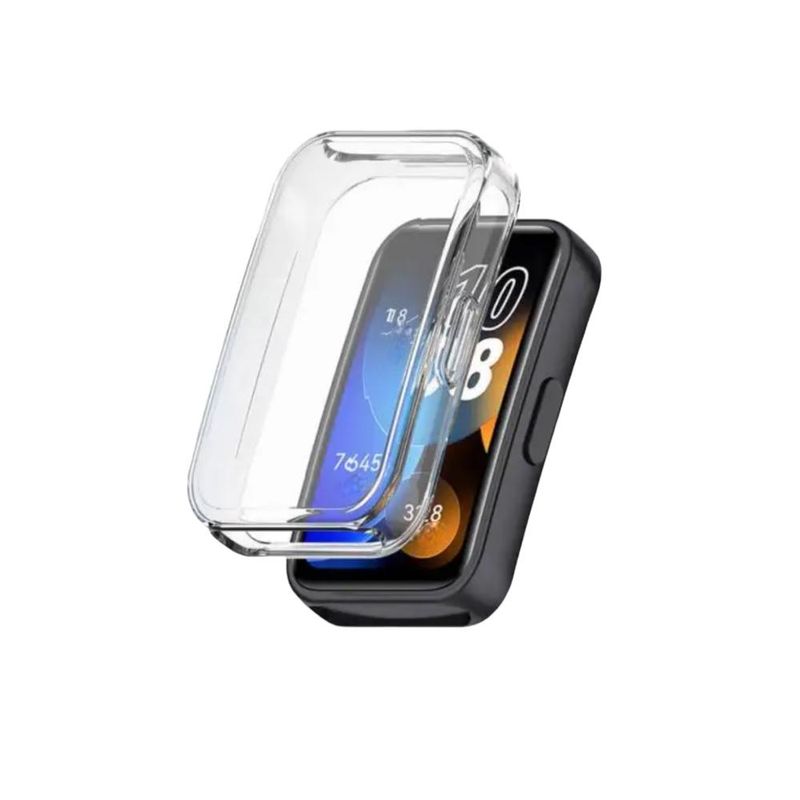 GAOR - Protector de pantalla y funda tpu para Huawei Band 8 - Transparente