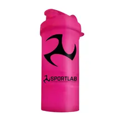 SPORTLAB - Shaker 3 Layers (400 cc) Rosado Neón
