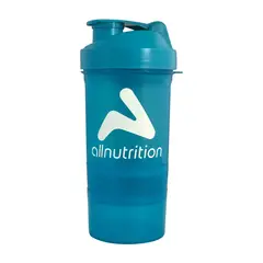 ALL NUTRITION - Shaker All 3 Layers (400 cc) Azul Neón
