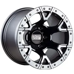 GENERICO - AMS 15X10 5X139.7 ET-44 MATTE GUN/BLACK (SET DE 4 LLANTAS)