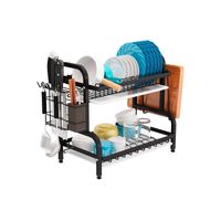 Escurridor de Vajilla 2 Niveles Bandejas Separadas