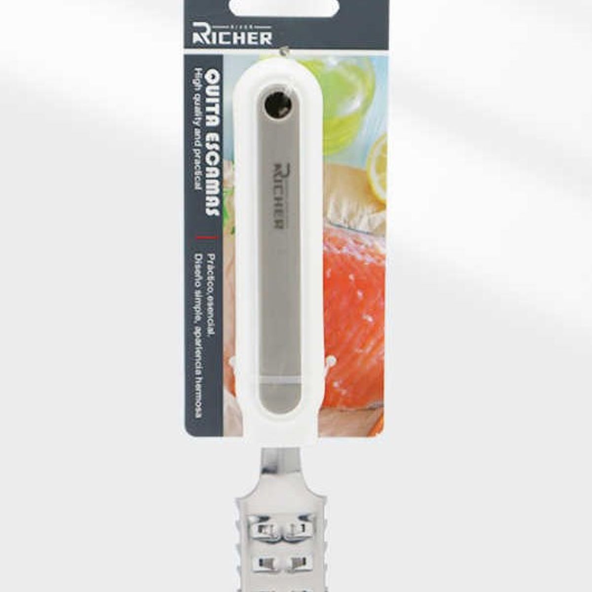 GENERICO - Desescamador de pescado acero inoxidable