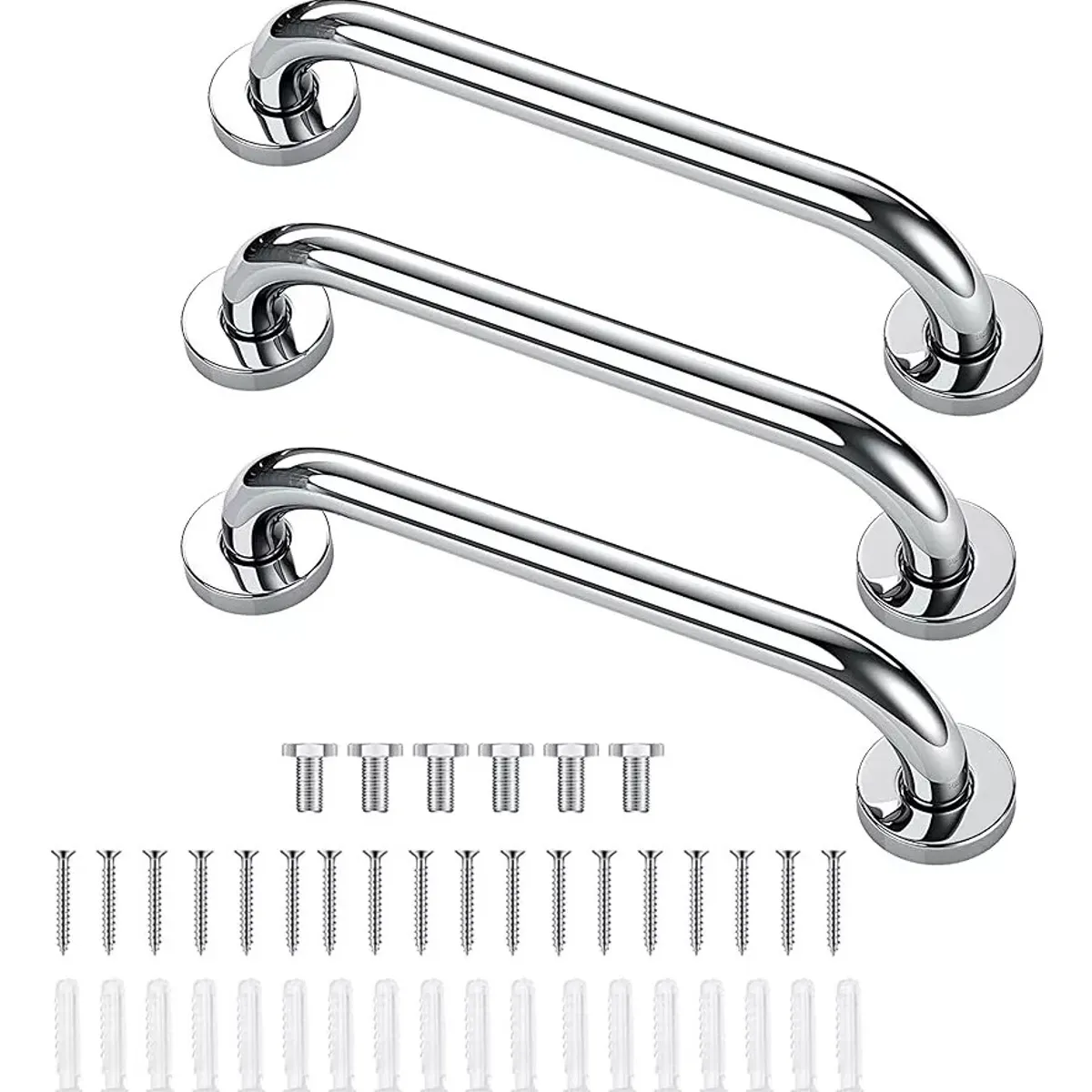 ESHOPANGIE - Pack X3 Manillas Agarraderas Barra Seguridad Baño Ducha Agarradera