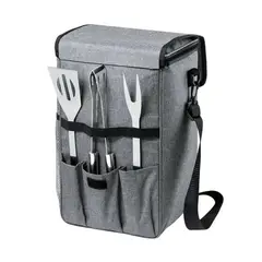 IMPORTCLICK - Set Parrillero Bolso Cooler Arcada 25x33x53 CM