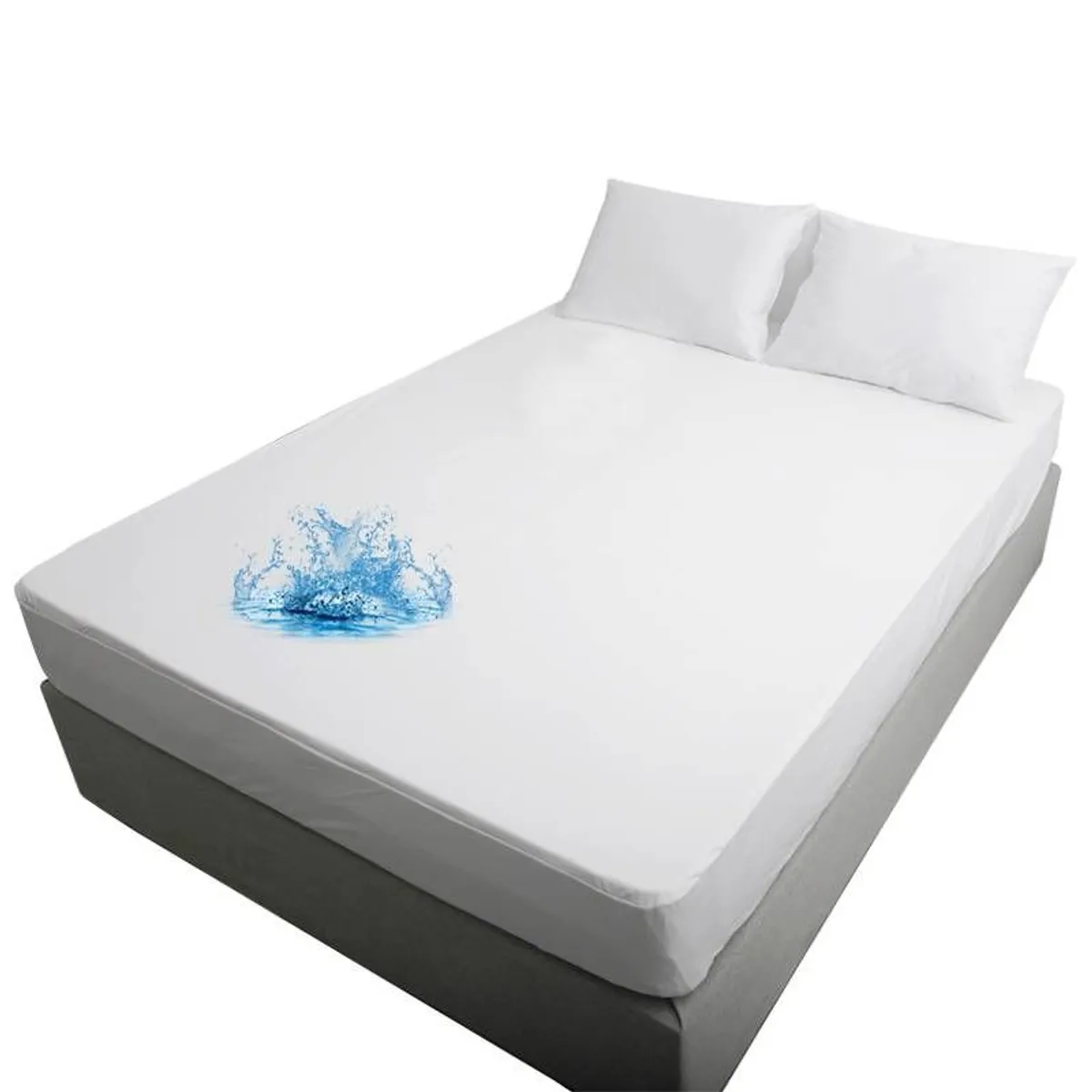 GENERICO - Funda Cubre Colchón Impermeable 2.5 Plazas Cama King