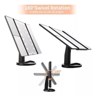 Imagen 2 del producto Espejo Para Maquillaje Aumentos 2x 3x Luz Led