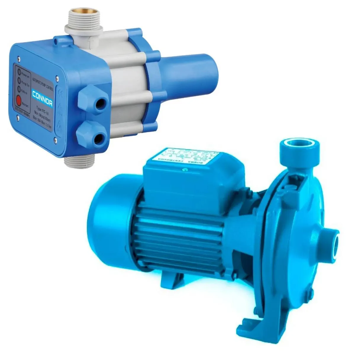 CONNOR - Bomba Centrifuga 1 HP y Controlador Electrónico