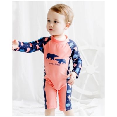 Imagen 2 del producto Traje de Baño Enterito Manga Larga Niño Oso.