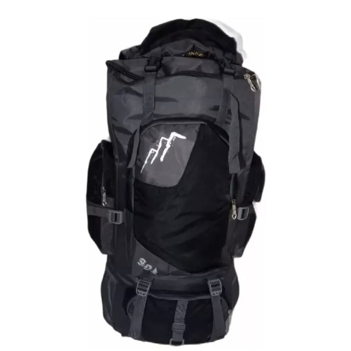 GENERICO - Mochila Viaje 90 Litros Mochilas De Camping Negro