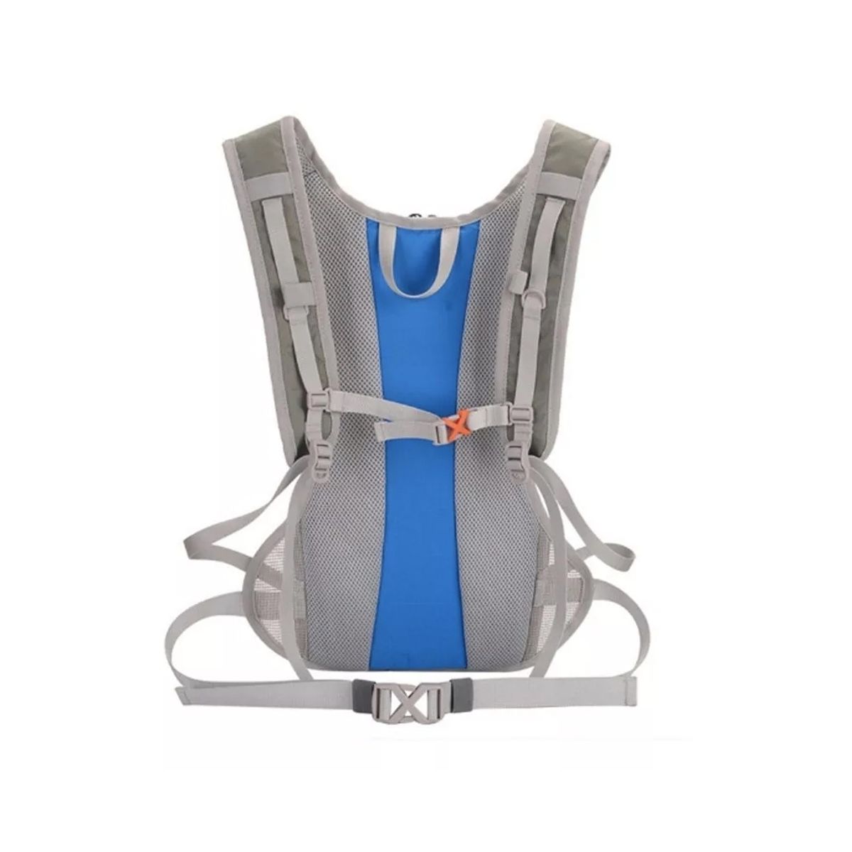 GENERICO - Mochila Camell Ciclismo Running+Bolsa Hidratación 2 Lt Azul