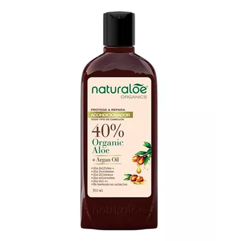 NATURALOE - Acondicionador protege y repara 350ml naturaloe..-
