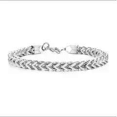 GENERICO - Pulsera Masculina Acero Quirúrgico Hombre Moda - Brazalete