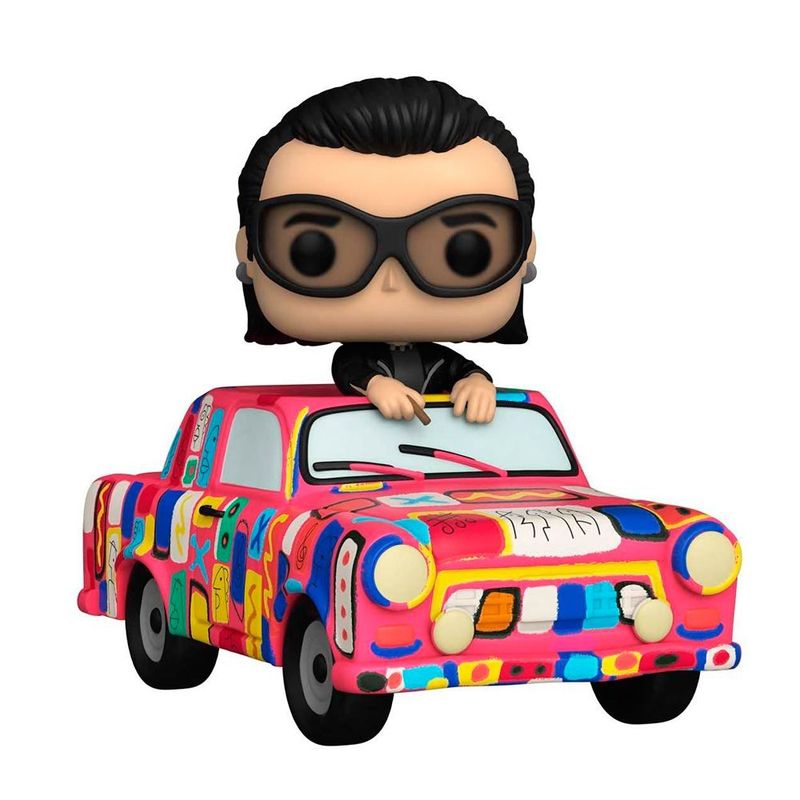 FUNKO - Funko Pop BonoWith Achtung baby car N°293