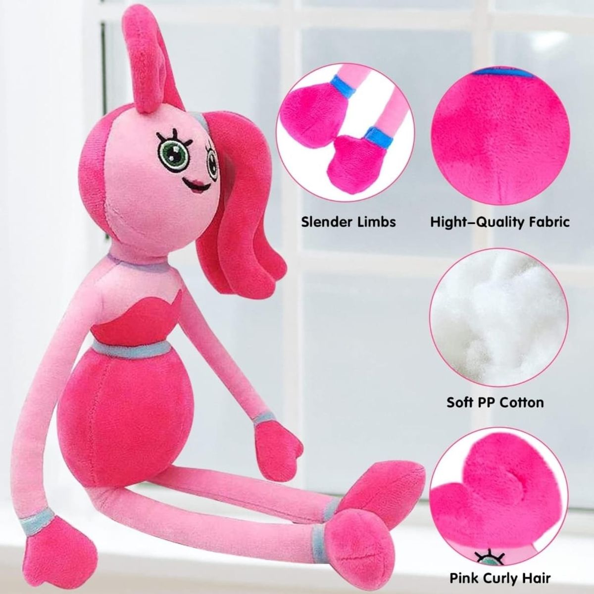 GENERICO - Mommy Long Legs Peluche Poppy Playtime 50 CM