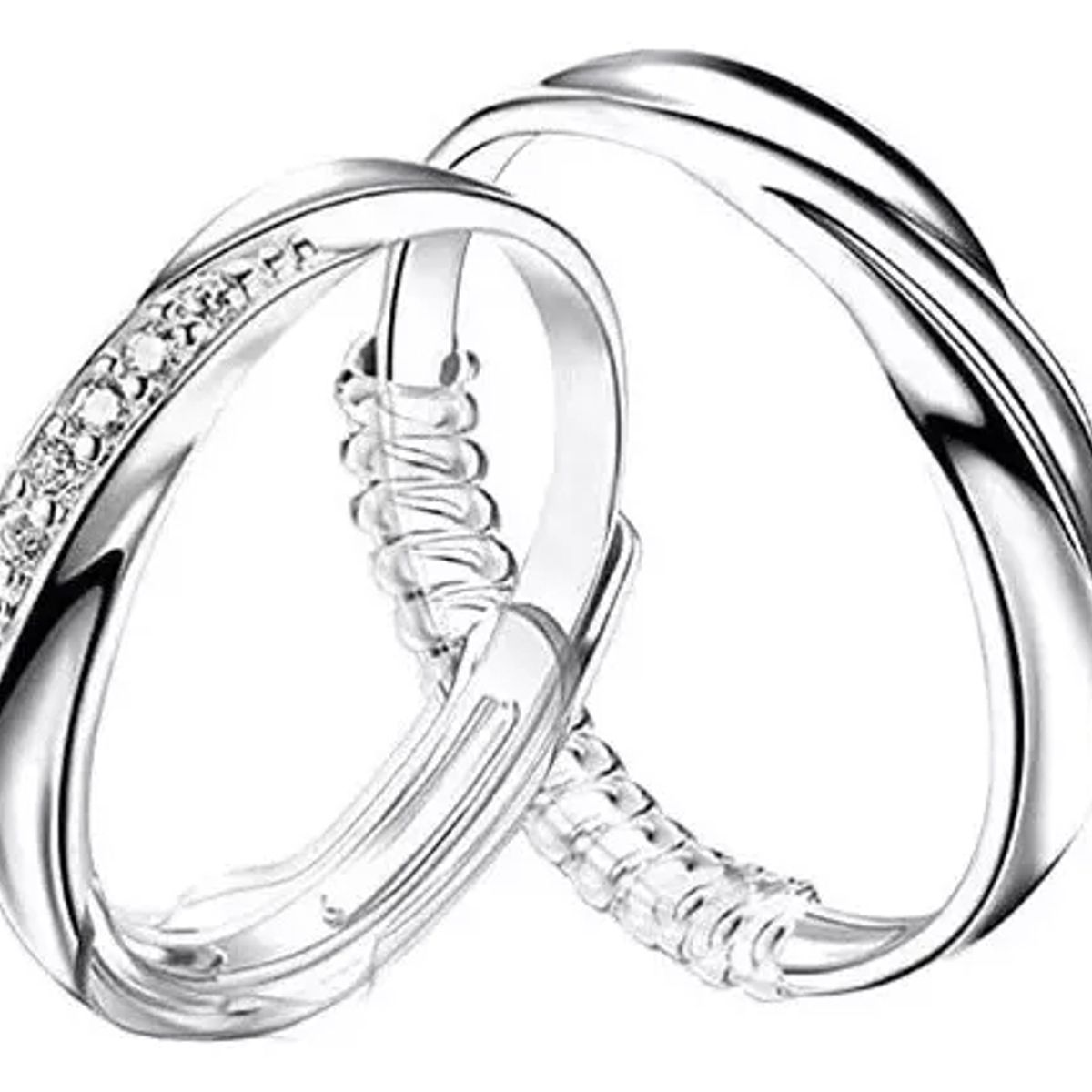 EDWINAYY - Ajustador De Tama?o De Anillo Para Anillos Sueltos 34 Piezas