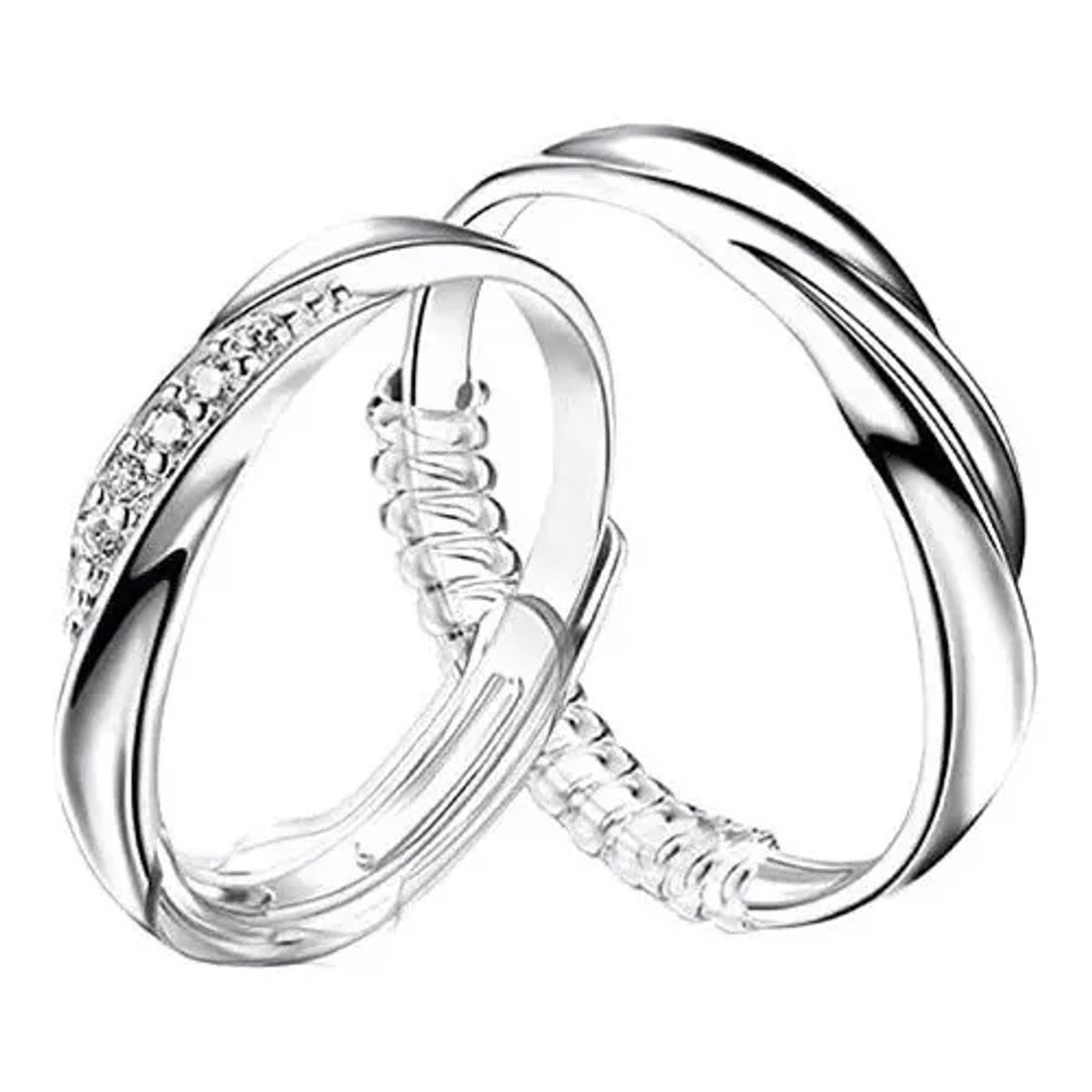 EDWINAYY - Ajustador De Tama?o De Anillo Para Anillos Sueltos 34 Piezas