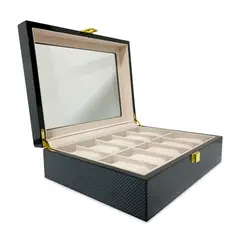 MUNDO ONLINE - Caja de Almacenamiento de Reloj 10 Separaciones