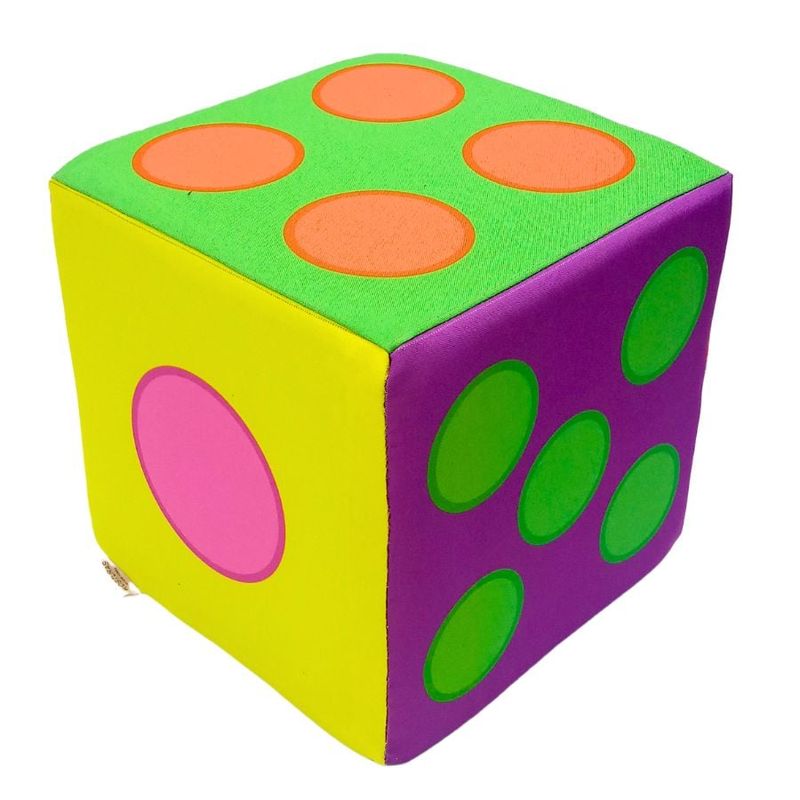 GENERICO - Dado gigante colores 20x20x20 cm