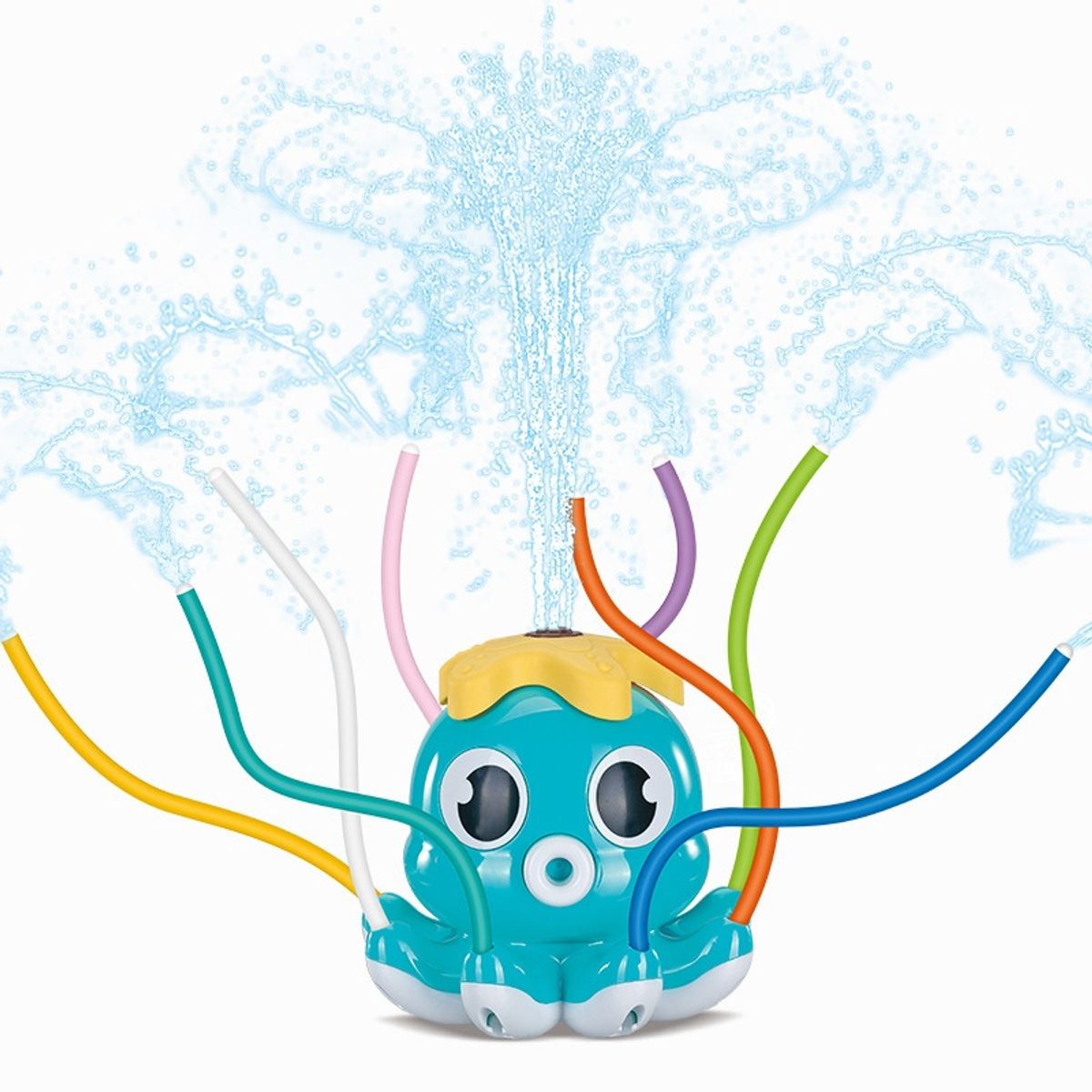 VATYERTY - Juguete pulverizador de agua Octopus: 8 tubos de movimiento
