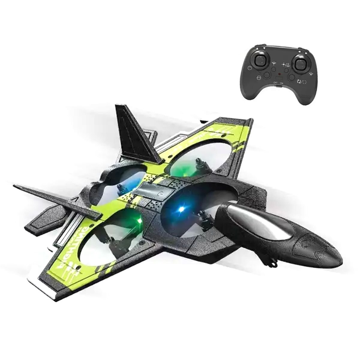 MUNDO ONLINE - Juguete Avión a Control Remoto Verde