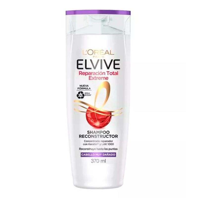 ELVIVE - Shampoo reconstructor reparacion total 370ml loreal.